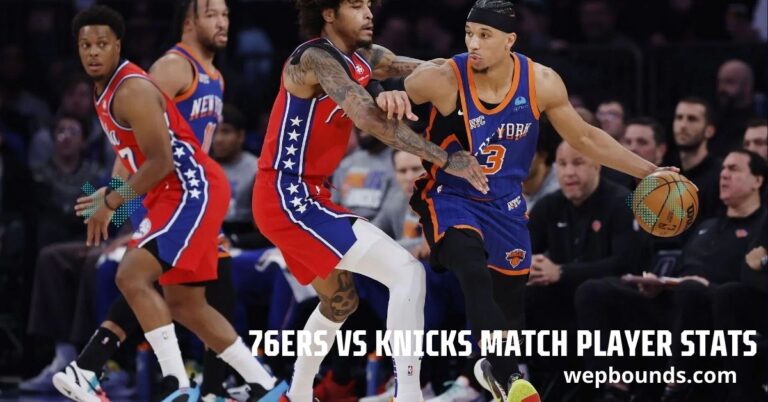 76ers vs Knicks Match Player Stats